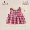 Blusas Femininas, Camisetas de Boneca, Novo Estilo de Verão, Para Bebês e Crianças Pequenas, Moda Bebê Versátil, Confortáveis e Amigáveis à Pele, Camisetas, Roupas Infantis