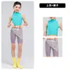 Ropa de Baile para Niños, Chaleco Pequeño de Cuello Alto, Conjunto de Práctica, Ropa para Examen en Estudio de Danza, Conjunto de Baile Jazz, Ropa de Entrenamiento