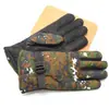 Guantes de Camuflaje para Ciclismo de Invierno 2026, Cálidos y Forrados de Felpa, Guantes Tácticos a Prueba de Viento, Guantes de Vestir