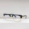 Gafas de Media Montura Miaojia Nuevas 2024 Transfronterizas Celebridad de Internet Europea y Americana Mismo Estilo Moda Lujo Ligero Gafas de Sol SMU09ZS