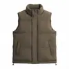 Nuevo chaleco de algodón de invierno con cuello alto, a prueba de viento y cálido, holgado y elegante, chaqueta de algodón casual versátil para parejas
