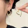Plato de Incienso para Mosquitos Clip para la Oreja Sin Agujeros en la Oreja Sentido Avanzado Temperamento Simple Aretes de Joker Moda de Lujo Ligero Aretes Indoloros al Mayoreo