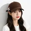 Gorra de béisbol para mujer, nuevo modelo verano 2026, sombrero para el sol para otoño e invierno, hace que la cara se vea más pequeña, protección solar para exteriores, gorra de pico de pato de moda