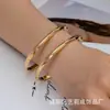 Pulsera de círculo transfronteriza nueva de moda tendencia moda geométrica para mujer simple diaria creativa apertura pulsera de mano venta al por mayor
