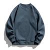 Suéter para Hombre Manga Larga Primavera y Otoño Terciopelo Combinable Base Terciopelo de Doble Cara Camiseta Marca de Moda para Hombre Casual Sonriente