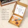 Doce Constelaciones Conjunto de Piedra Cruda de Cristal Cristal Natural Varilla de Yeso Marroquí Piedra de Yoga Caja de Conjunto de Cristal Artesanías