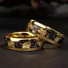 Yincheng Nuevo Producto Transfronterizo Venta Caliente Transfronteriza Moda para Hombre Dorado Aliento de Bebé Anillo de Acero Inoxidable Anillo Fábrica Mayorista