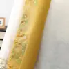 Brocado Dourado Novo Estilo Chinês Estilo Nacional Colete para Mulheres, Traje Tang de Primavera com Jaqueta Sem Mangas Abotoada, Colete Plus Size