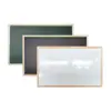 Quadro branco verde quadro negro de ensino e treinamento magnético de parede com moldura de madeira dourada melhor sem poeira
