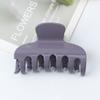 Pinza de Garra Única con Textura Mate para Cola de Caballo Alta, Peinado Semirecogido, Pinza para el Cabello de Diseño Simple y Elegante para Mechones Sueltos