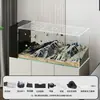 Acuario Stream Tank Acuario de Vidrio Ultra Blanco Acuario para Sala de Estar Paisajismo Ecológico Filtración Generador de Oxígeno Filtro Lateral Stream Tank