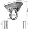 Accesorios de Columpio de Acero Inoxidable 304 para Exterior, Patio, Mecedora, Base Fija Colgante, Hamaca, Gancho para Columpio, Herrajes