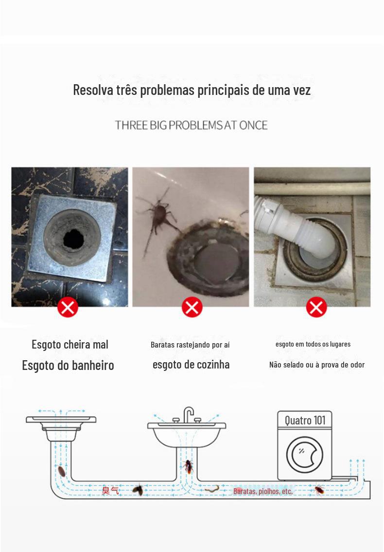 266卫生间防臭硅胶地漏芯下水道防虫过滤网地漏盖厕所地漏内芯
