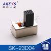 SK-23D04(2P3T) mango alto interruptor de palanca de 3 velocidades 4 pies fijos horizontal de ocho pies
