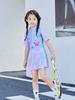 Shuizhuangyuan Roupa de Banho Infantil Meninas Meia-Idade Estilo Esportivo Maiô Saia Peça Única Celebridade da Internet Águas Termais Roupas de Banho para Águas Termais