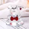 Espejo Cruzado Amazon Mariposa de Cristal Bola de Cristal Adornos Animales Pequeños Creativos Decoración de Coche Manualidades Regalos Navideños