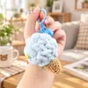 Adornos Colgantes Tejidos a Mano, Juguetes de Ganchillo con Pompones de Hilo Sabor Helado, Llaveros de Regalo, Pequeños Regalos de Máquina de Muñecas Exquisita