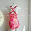 Traje de baño de competición "Polvo de Mariposa" para Mujer 2025 Nuevo de una Pieza Triángulo Sexy Especial para Piscina Ropa de Entrenamiento Profesional