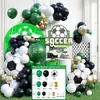 Cadena de Globos Temática de la Nueva Copa Mundial de Fútbol Transfronteriza Set Copa de Campeonato de Papel de Aluminio Serie Deportiva Globos Decorativos