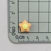 Mini estrella de cinco puntas de resina de dos colores accesorios color estrella tamaño pequeño aretes accesorios semiacabados pegamento crema para uñas