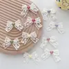 Acessórios Divertidos de Laço de Renda em Formato de Coração DIY Joias Grampos de Cabelo Capas de Celular Bolsas Sapatos Meias Acessórios de Vestuário Acessórios