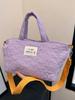 Nuevo bolso de mano de la serie de colores dopamina para niñas, versátil, de gran capacidad, bolso de hombro, bolso bandolera, ventas directas de fábrica