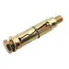 Anclaje de Pared de Tres Piezas con Recubrimiento de Zinc de Colores, Tornillo de Expansión de Alta Resistencia, Perno de Expansión Universal M6M8M10M12M16M20 Rosca Completa