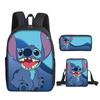Set de Mochila Escolar Nuevo 2023: Más Genial Que Tú, Set de Tres Piezas para Estudiantes de Primaria, Mochila con Estampado de Dibujos Animados, Bolso de Hombro y Estuche para Lápices