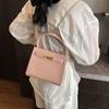 Bolso Superior de Nicho Transfronterizo para Axila Patrón Cocodrilo Vintage Moda Bolso Clutch Superior Bolso Baguette de Hombro Cruzado Bolso para Mujer