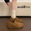 Zapatos Birkenstock de plataforma completamente cerrados para mujer, nueva llegada otoño 2026, estilo popular, suela suave, sin cordones, zapatos casuales tipo perezoso Birkenstock