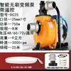 Bomba autocebante DC sin escobillas, 48V/60V, alto flujo, frecuencia variable, silenciosa, para vehículos eléctricos, usada para bombear agua y riego agrícola