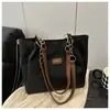 2025 Corduroy Estudiante Clase Viaje Nuevo Gran Capacidad Casual Moda Textura Bolso Tote para Viaje Bolso de Hombro