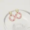 Colección de Pendientes Lindos de Frutas Aguja de Plata, Clips para Orejas Dulces Estilo Girly Sin Perforación, Pendientes de Fresa con Cara Sonriente Incrustados de Diamantes para Mujeres