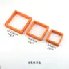 Caja de suspensión de película de PE, caja de extracción de impresión, caja de joyería transparente, caja de almacenamiento antioxidante para aretes y collares, embalaje de joyería
