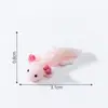 Novo produto transfronteiriço: Figurinha realista de lagarto hexagonal, acessórios DIY, ornamentos para paisagem em miniatura, modelo realista de réptil