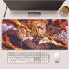 Mouse pad super grande fantasma do mar lâmina de matar carvão Zhilang borboleta suportar você feijões animação borda de travamento secundária fabricantes atacadistas