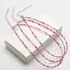 Collar de cuentas de arroz pequeño de venta caliente transfronterizo apilable accesorios de joyería DIY estilo étnico personalizado estilo bohemio cristal