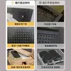 Estante de Almacenamiento con Tablero Perforado Estante de Herramientas para Entrada Cocina Tienda Multifuncional Hardware de Pared de Acero Inoxidable Tablero Colgante de Almacenamiento