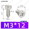 Tornillos Autoperforantes Phillips de Cabeza Avellanada Hexagonal Externa de Acero Inoxidable 304 M3~M8 Estándar Nacional Gb9456 Tornillos Autoperforantes Phillips Hexagonales