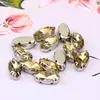 Venta al por mayor del fabricante Diamante de Garra Marquise Vidrio Cosido a Mano Diamante Agarrar Diamante DIY Accesorios de Boda Ropa Cuello Accesorios Decorativos