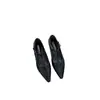 Zapatos de mujer de punta 2025 primavera nuevo diseño de nicho zapatos Mary Jane bajos zapatos de tacón bajo con correa de hebilla zapatos de mujer