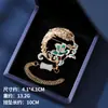 Broche Peônia Esmaltado Estilo Chinês Retro Feminino de Alta Qualidade para Hanfu Cheongsam Acessórios Exquisitos Alfinete Elegante
