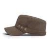 Sombrero para Hombre Nuevo Primavera y Otoño Estilo Coreano Algodón Casual Bordado Parasol Cuatro Estaciones Exterior Protector Solar Gorra Plana