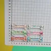 Nuevos Bonitos Accesorios de Pasador para el Cabello con Estampado Transparente de Hueso de Gato DIY Flor para Zapatos Pegatinas Caja de Almacenamiento Accesorios para el Cabello Materiales para Joyería