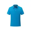 Camisa polo de manga corta de color liso para hombre, camiseta con solapa para pareja, ropa de trabajo, camisa publicitaria, camisa cultural en stock al por mayor