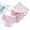 Liquidación al por mayor ropa interior infantil calzones tipo boxer para niñas algodón triángulo short para niños tallas pequeñas y medianas transpirable generación