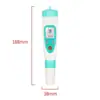 Pluma Detectora de Conductividad Qiwei Recargable Tds Pluma de Prueba de Calidad del Agua Medidor Ec Electrolizador Pluma Detectora de Conductividad de Agua Potable