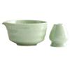 Tazón de Matcha Set de Batidor de Té Japonés Tazón de Matcha de Cerámica Soporte para Batidor de Té Revólver Cepillo de Matcha de Bambú Japonés Set de Batidor de Té