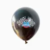 Globos con estampado de coches de carreras, globos de decoración para fiesta temática de coches de carreras, globos de látex transfronterizos, globos de decoración para fiesta de cumpleaños