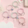 Pulsera de Joyería de Nuevo Estilo, Joyería de Cuentas de Cristal Estilo Coreano, Pareja, Estudiante, Pulsera Infantil, Joyería para Niñas al por Mayor